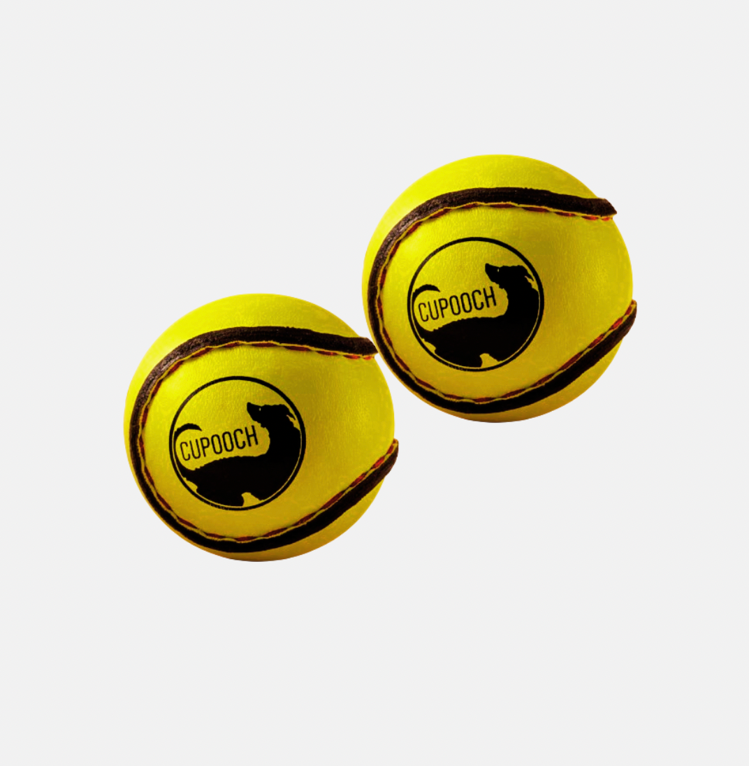 CuPooch Dog Toy - Strong Fetch Ball (Pack of 2)