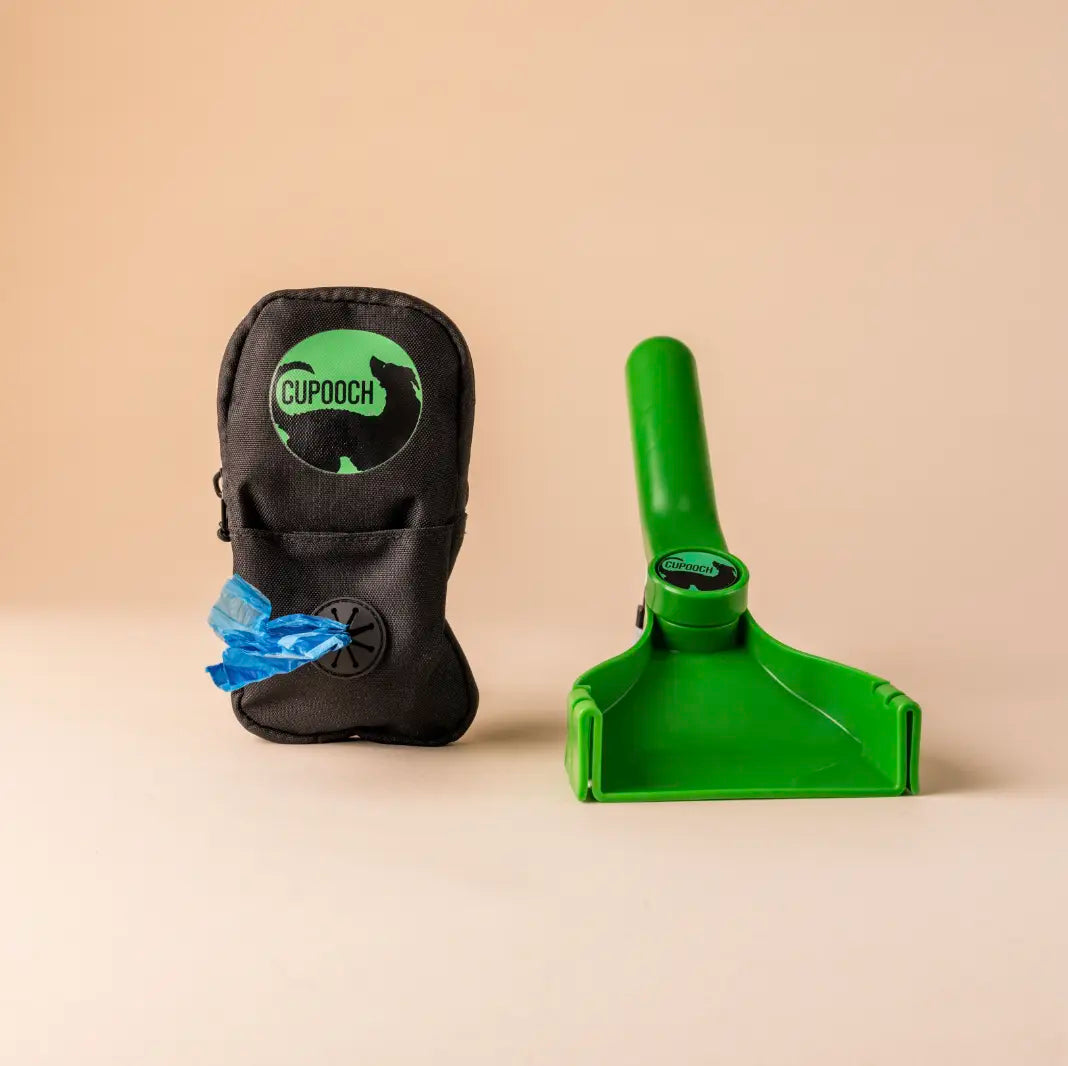 Bundle Poop Bag Dispenser with Foldable Poop Scooper