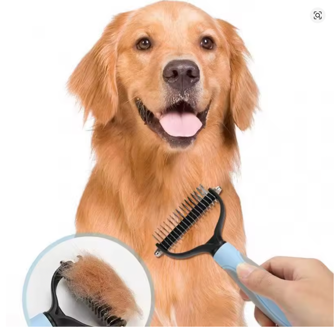 Professional Dog Hair Fur Comb Brush