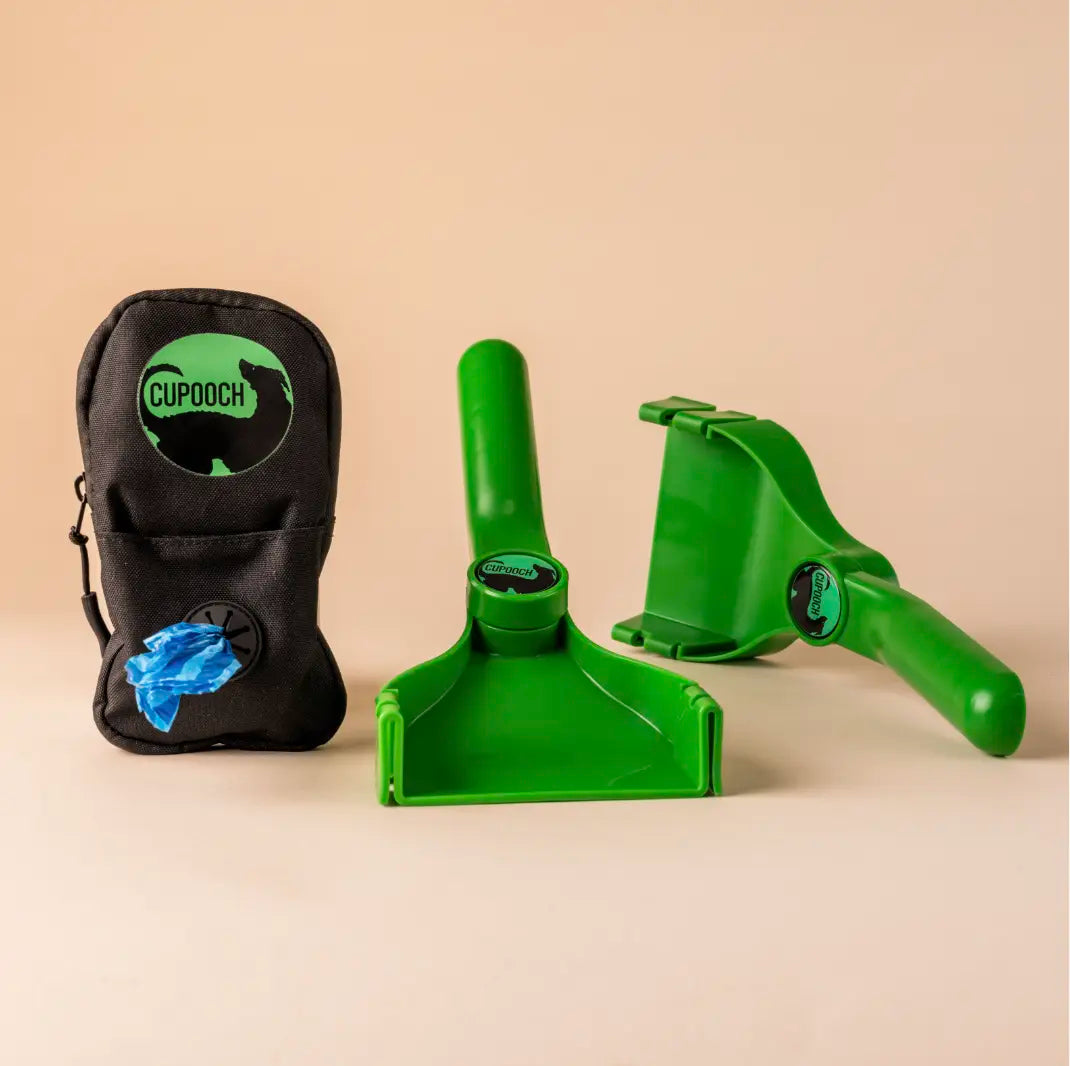 Bundle Poop Bag Dispenser with Foldable Poop Scooper