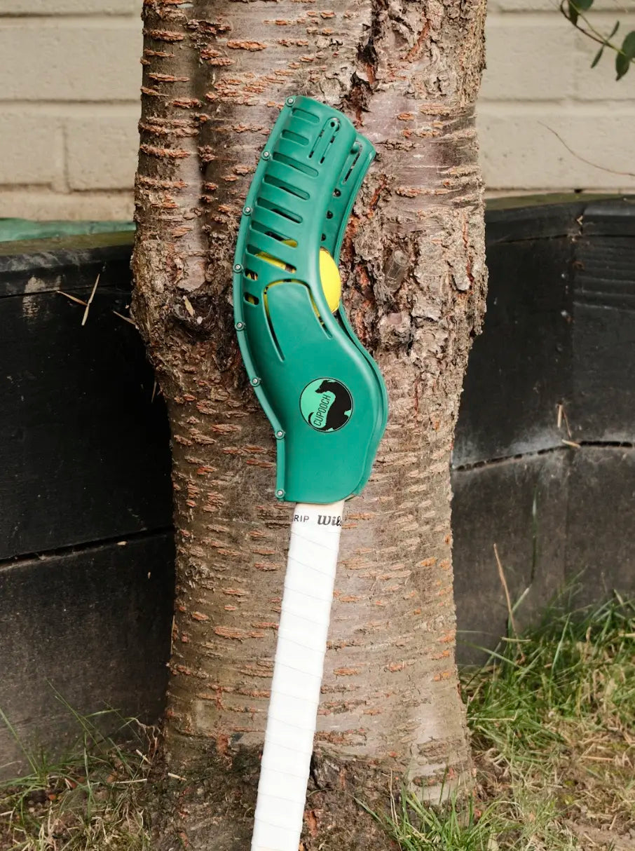 CuHurl Ball Thrower - Launch Two Balls 50+ Meters