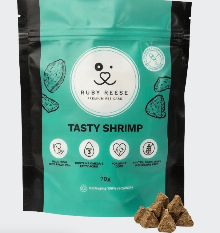 Ruby Reese Tasty Shrimp Treats - CuPooch